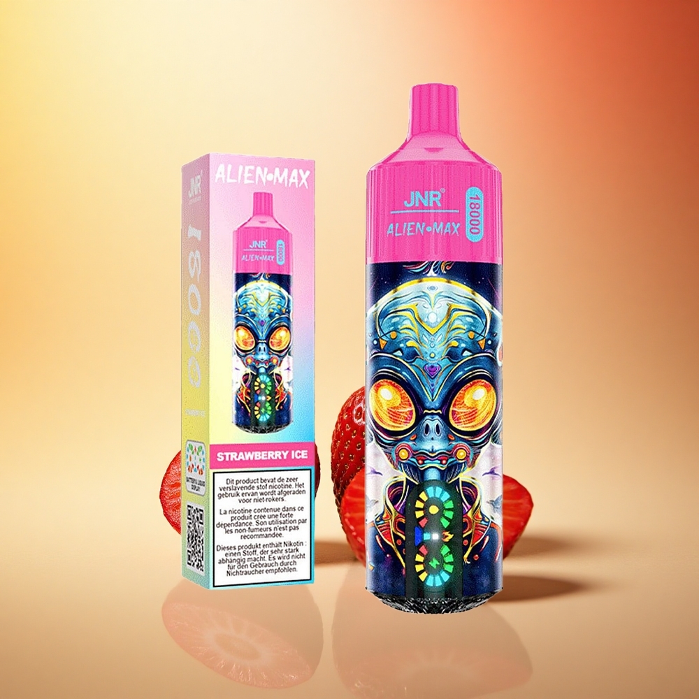 JNR Alien Max 18000 Jagoda Ledeni Dual Mesh & Tip-C Hitrost