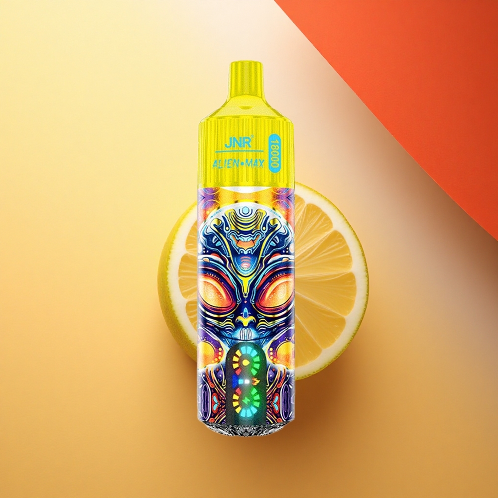 JNR Alien Max 18000 Limeta & Limona z Dvojnim Jedrom in Hitrim Polnjenjem