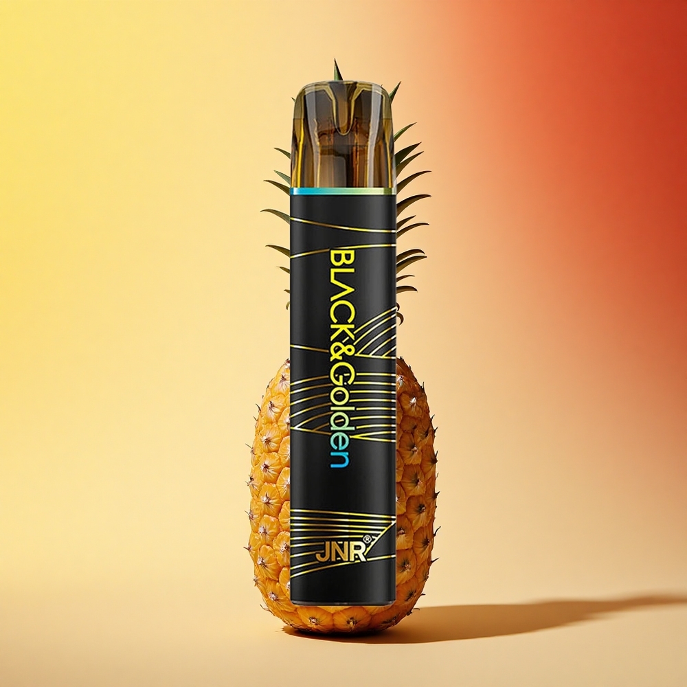JNR Black&Golden 600+200 Ananas Led 800 Pufov 550mAh 2ml