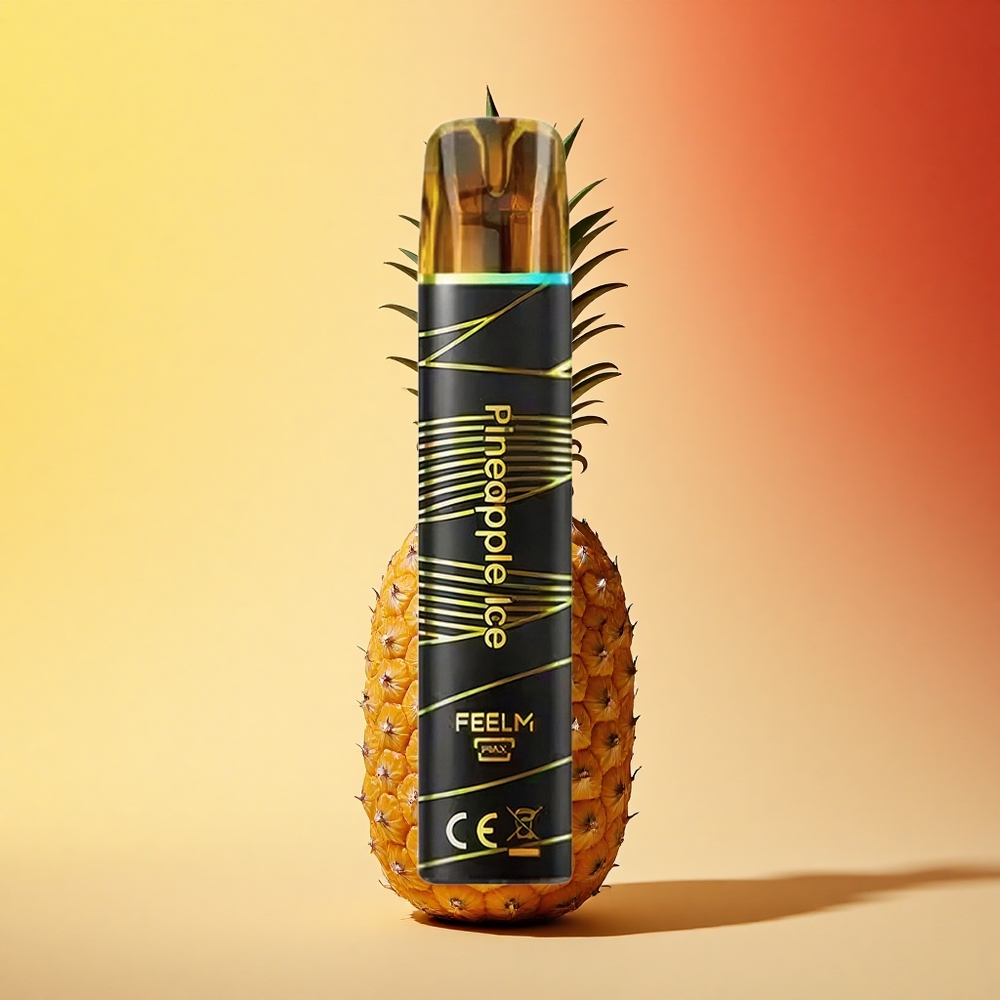 JNR Black&Golden 600+200 Ananas Led 800 Pufov 550mAh 2ml