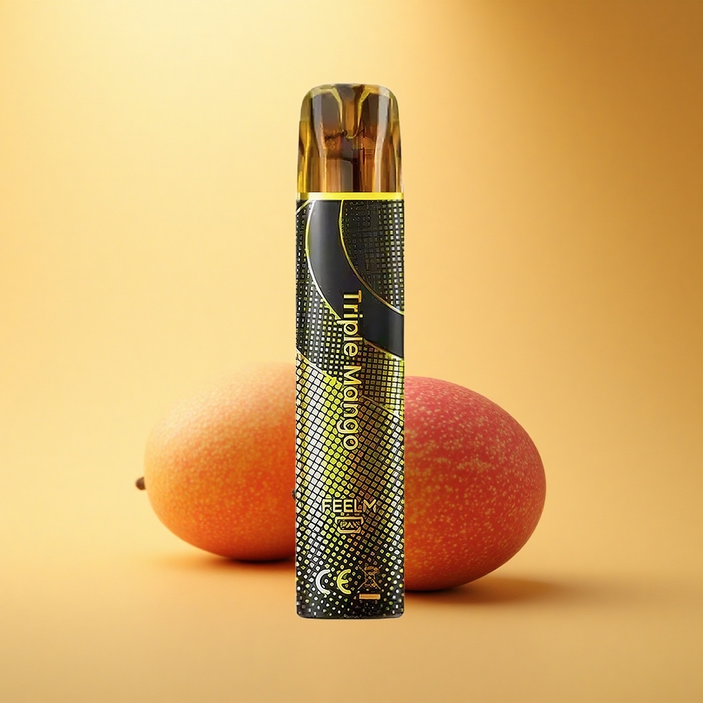 JNR Black&Golden 600+200 Trojni Mango 800 Pufov 2ml