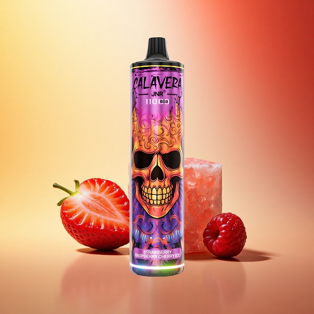 JNR Calavera 11000 Jagoda Malina Češnja Led z 850 mAh in 21ml