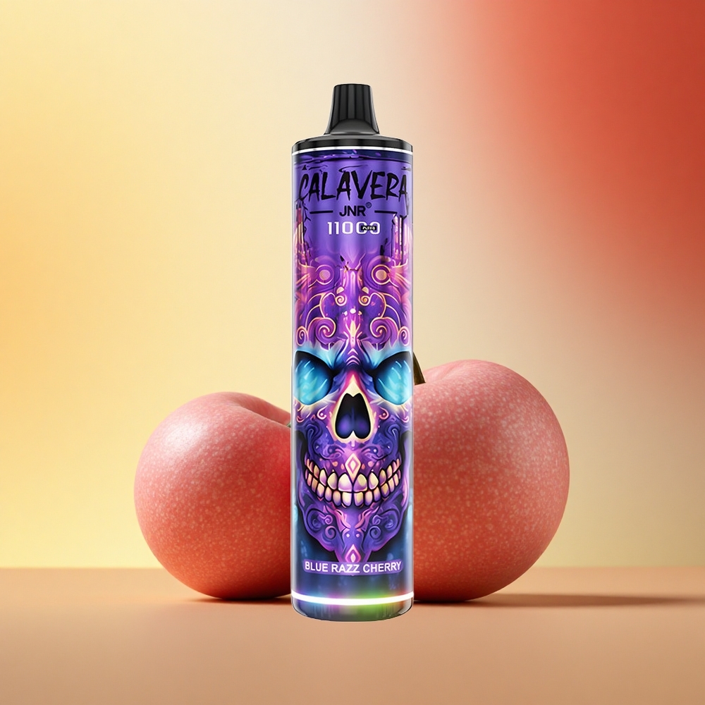 JNR Calavera 11000 Modra Malča Češnja 850mAh 21ml