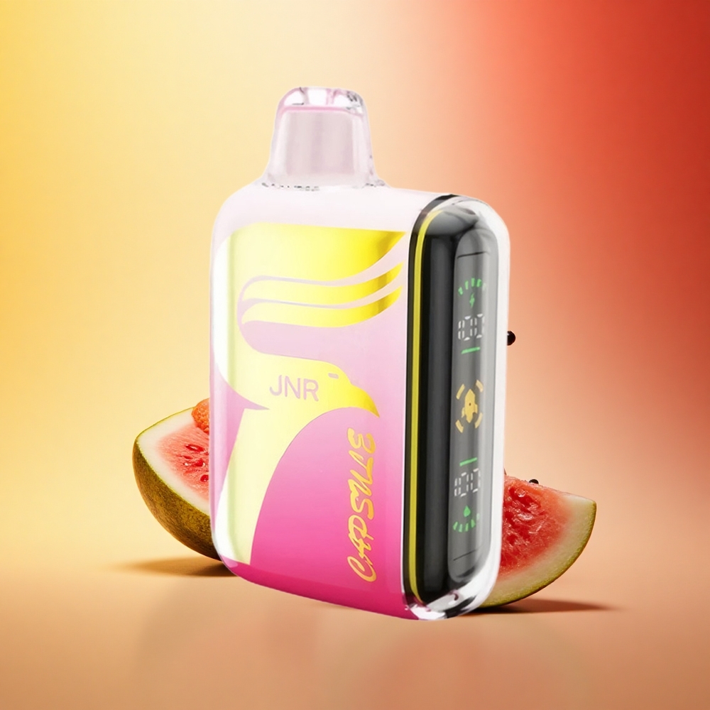 JNR Capsule 15000 Jagoda Lubenica Led z 20ml in Hitri Polnilec