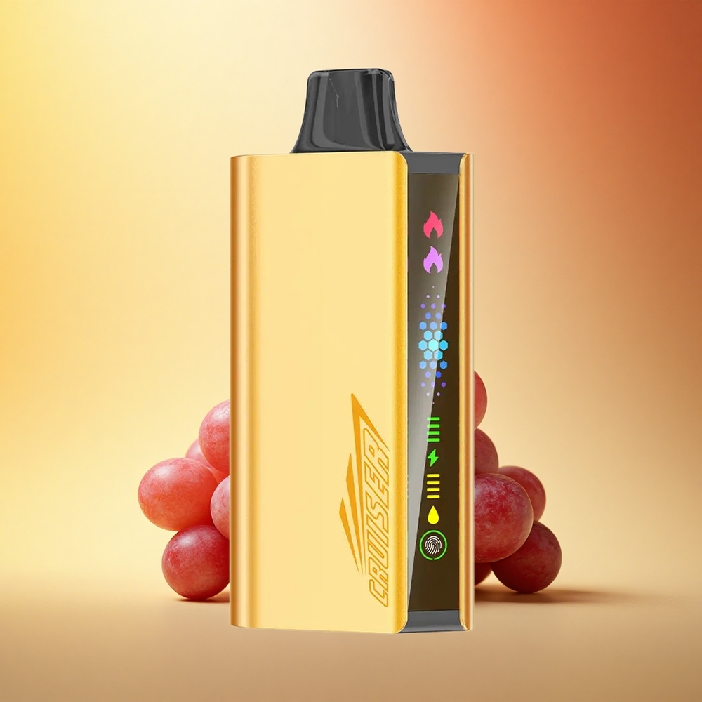 JNR Cruiser 12000 Grozdov Led z 3500 mAh Baterijo in 25ml E-tekočine