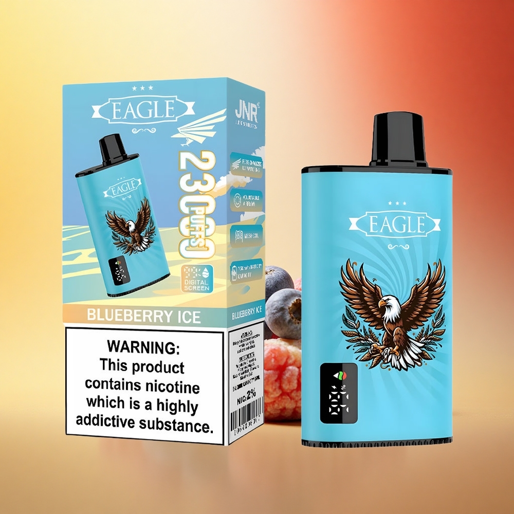 JNR EAGLE Smart 23000 Borovnični Led z Digitalnim Zaslonom in Nastavljivim Zrakom