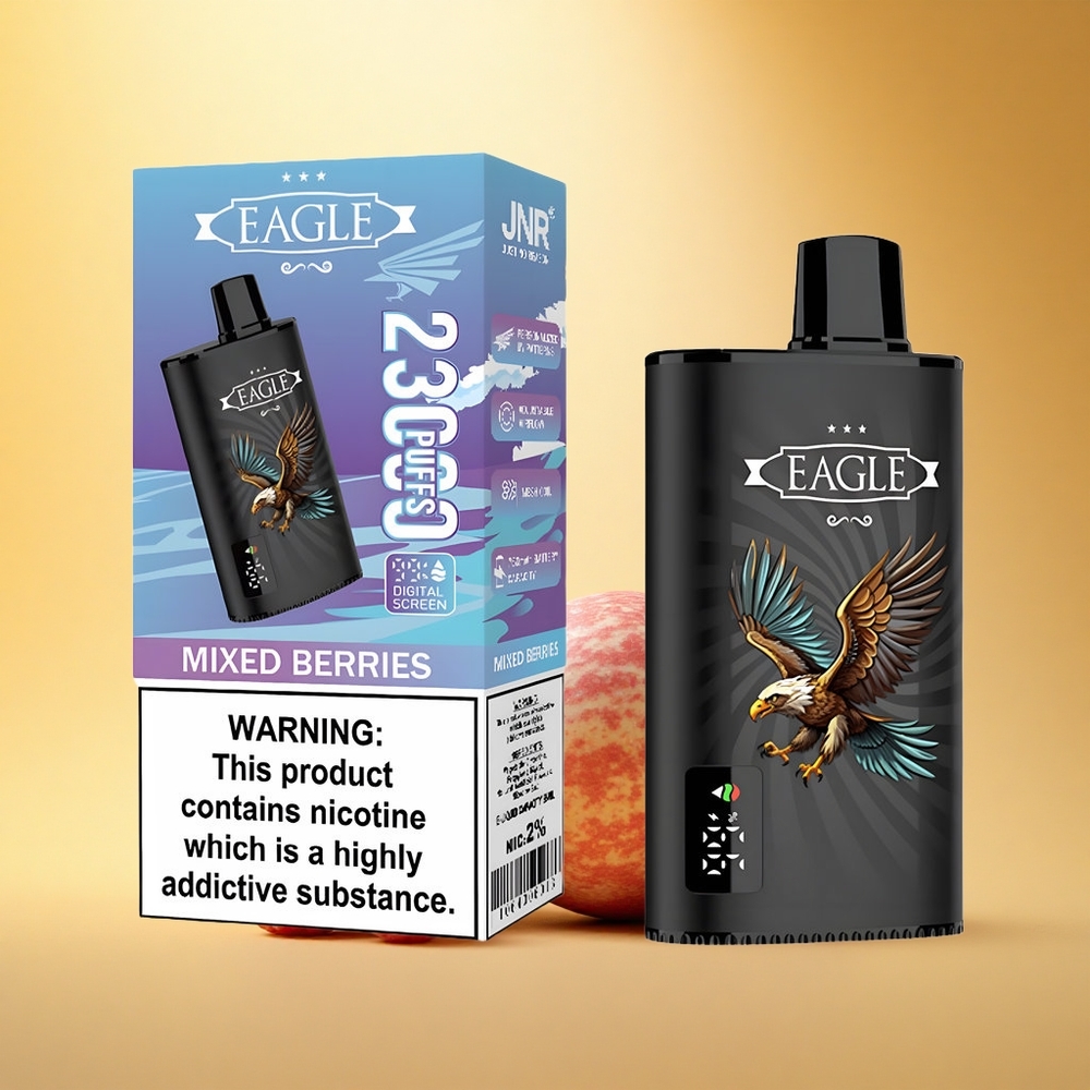 JNR EAGLE Smart 23000 Mešane Jagode Digitalni Zaslon 25ml Kapaciteta