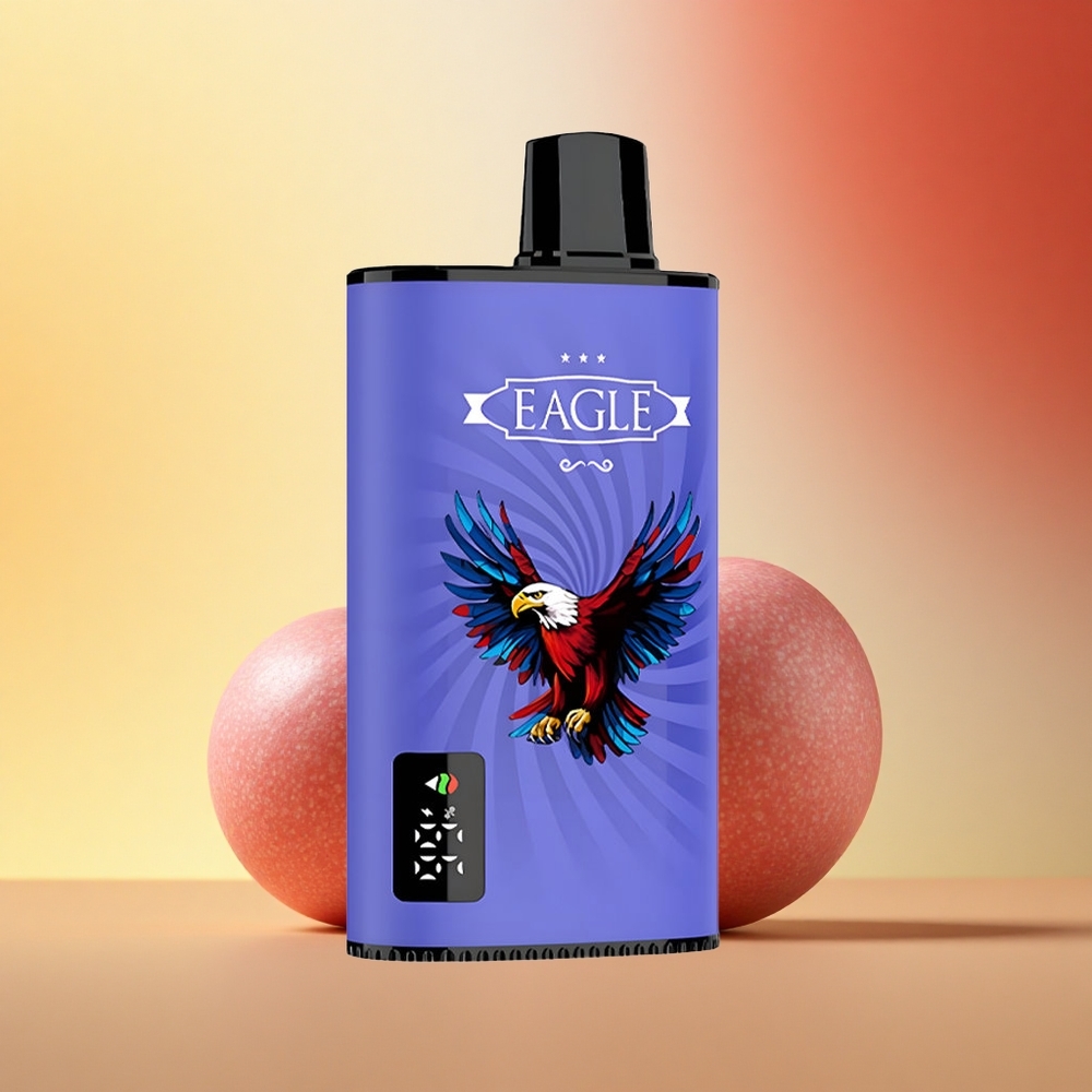 JNR EAGLE Smart 23000 Modra Malča Češnja z Digitalnim Zaslonom in Nastavljivim Pretokom Zraka