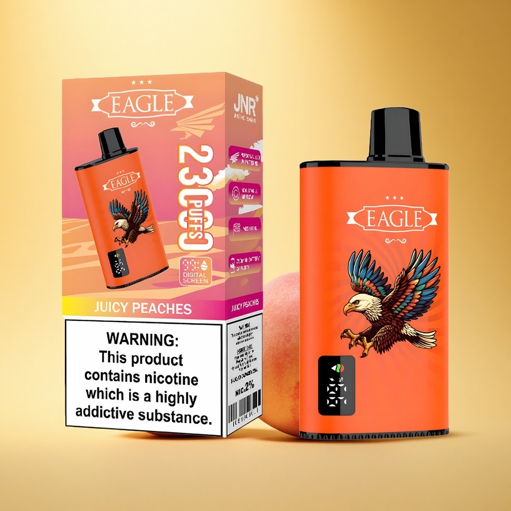 JNR EAGLE Smart 23000 Sočne Breskve z Digitalnim zaslonom in Nastavljivim zračnim tokom