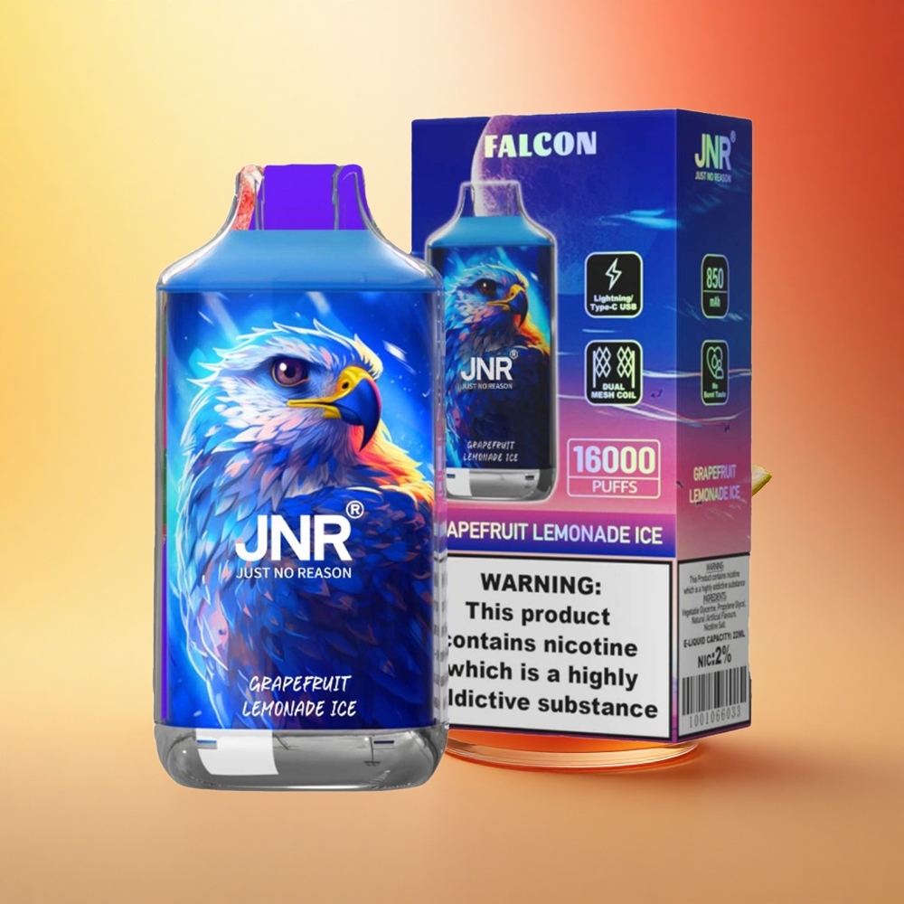 JNR Falcon 16000 Grepfrut Limonada Led z Dvojno Mrežno Tuljavo in 22ml