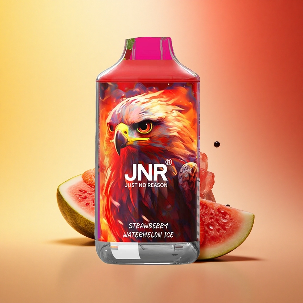 JNR Falcon 16000 Jagoda Lubenica Led z Dual Mesh Coil in 22ml