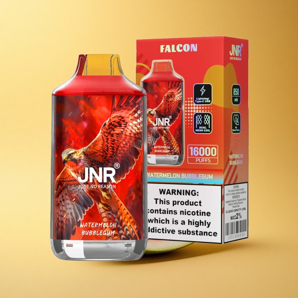 JNR Falcon 16000 Lubenični mehurčki 850 mAh Dual Mesh