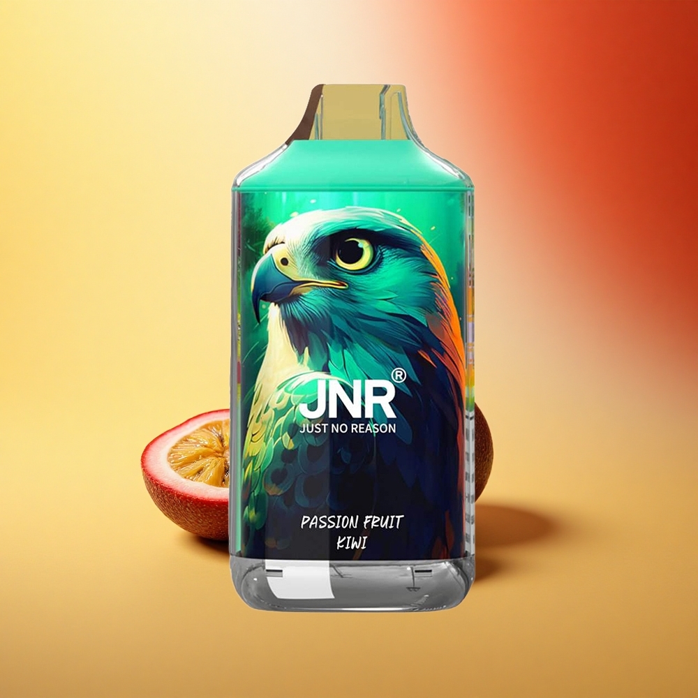 JNR Falcon 16000 Marelična Kivi z Dvojno Mrežno Tuljavo in 22 ml E-tekočine