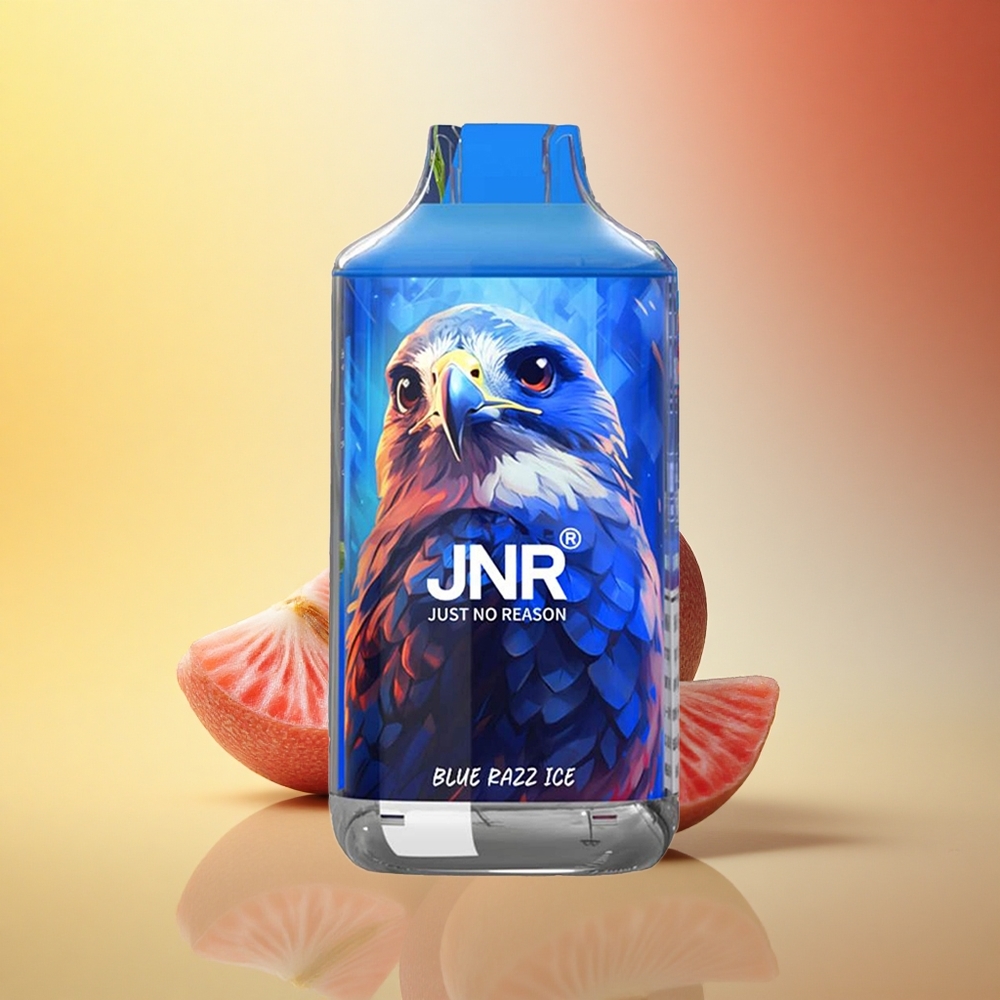 JNR Falcon 16000 Modra Malina Led 850 mAh 22ml Dual Mesh