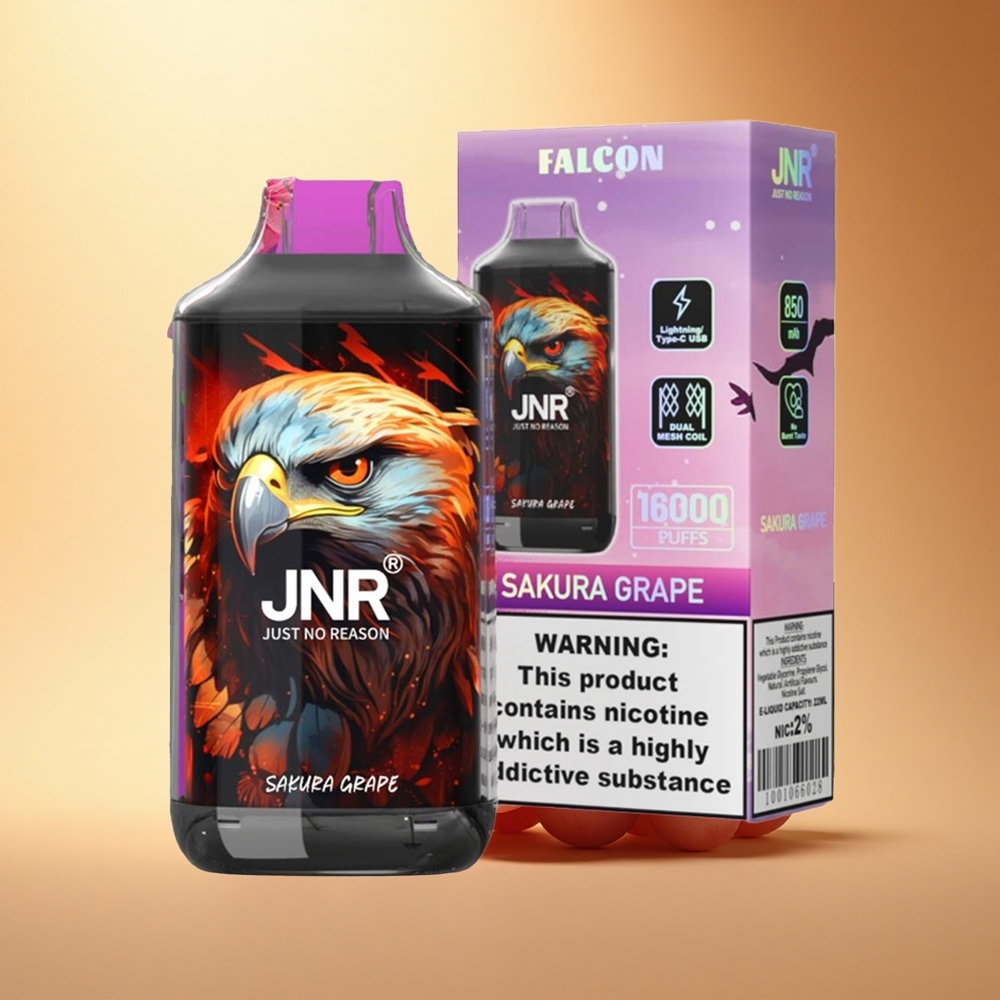 JNR Falcon 16000 Češnjevo Grozdje 850 mAh Dual Mesh