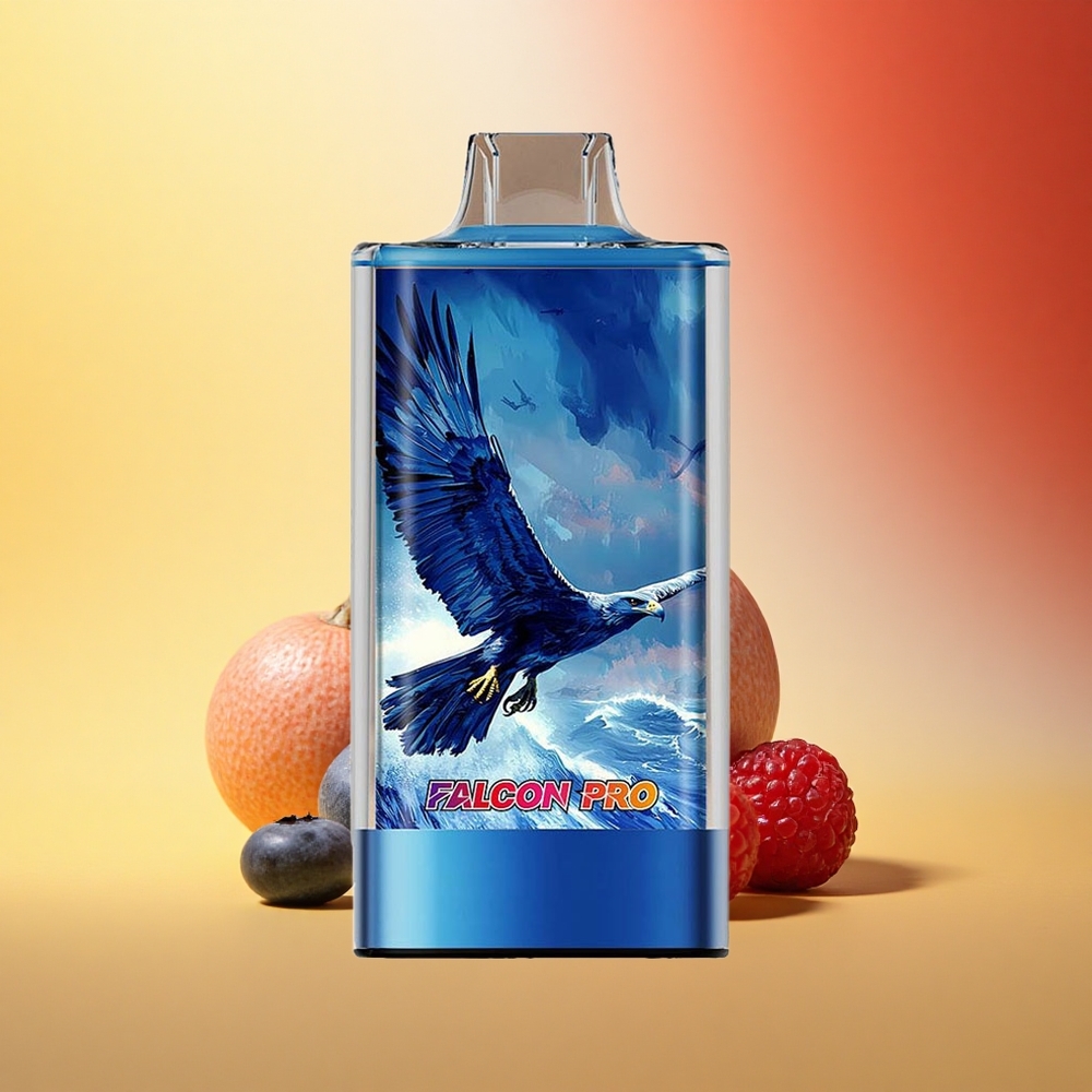 JNR Falcon Pro 28000 Borova kisla malina z USB Type-C in 30ml polnjenja