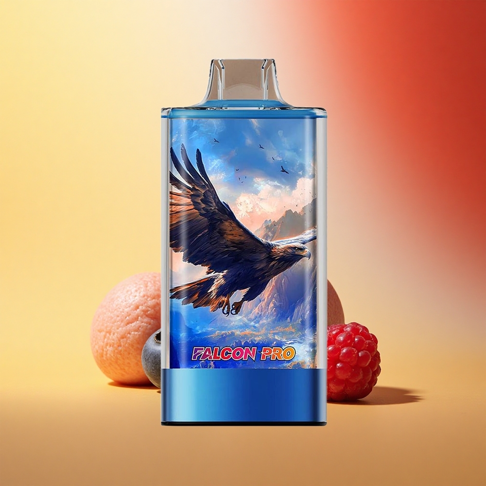 JNR Falcon Pro 28000 Borovnica Malina Češnja 30ml Dual Mesh