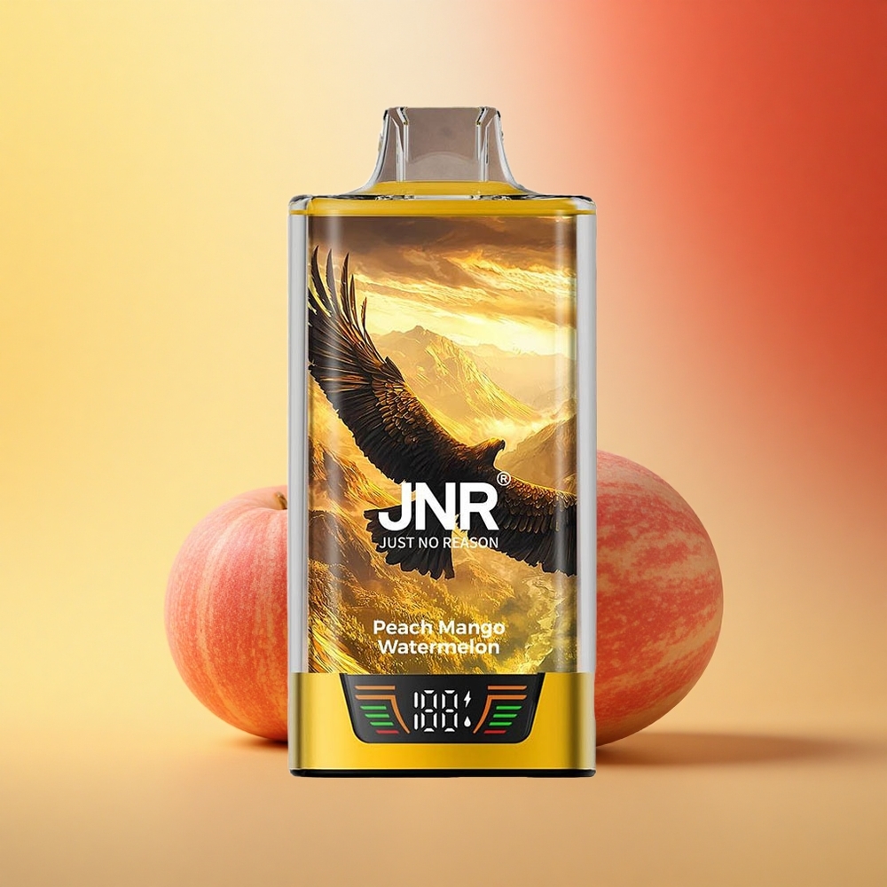 JNR Falcon Pro 28000 Breskva Marelice Lubenica Dual Mesh Coil Smart Display