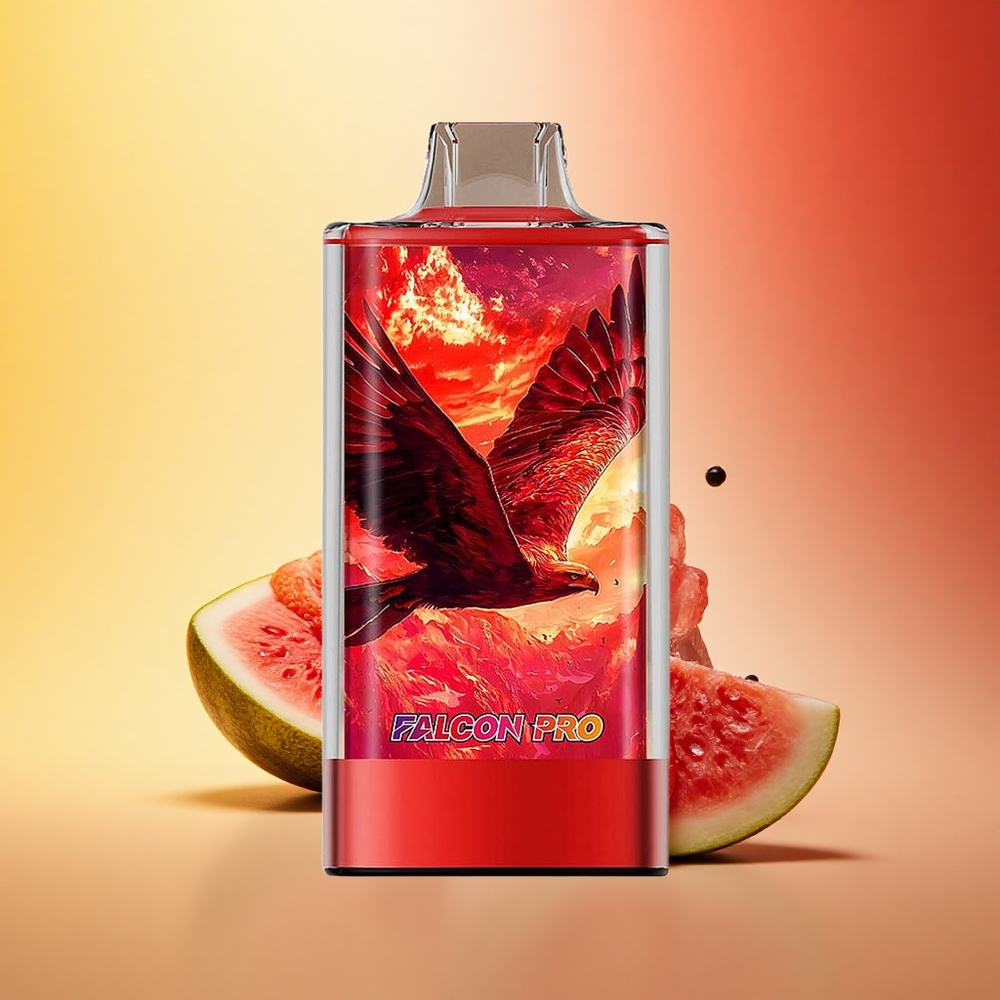 JNR Falcon Pro 28000 Jagoda Lubenica Led z 30ml in Dual Mesh Coil