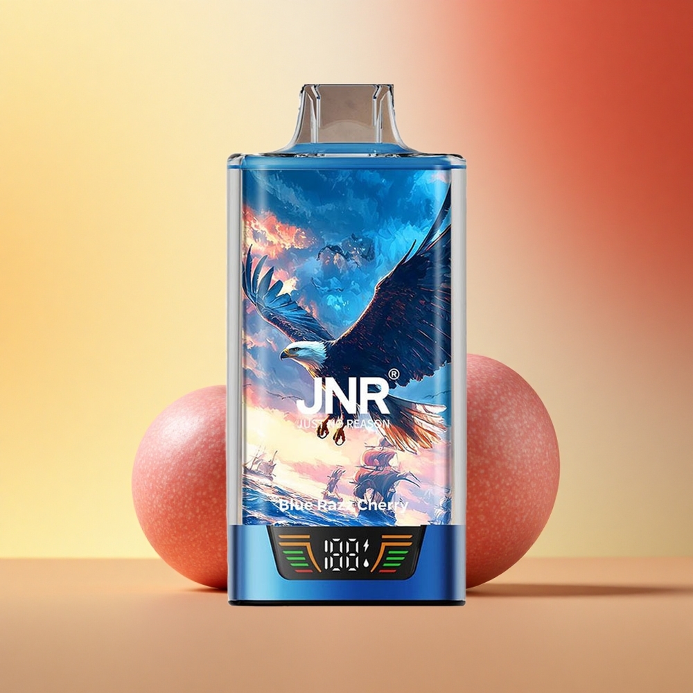 JNR Falcon Pro 28000 Modra Malča Češnja 30ml Dual Mesh