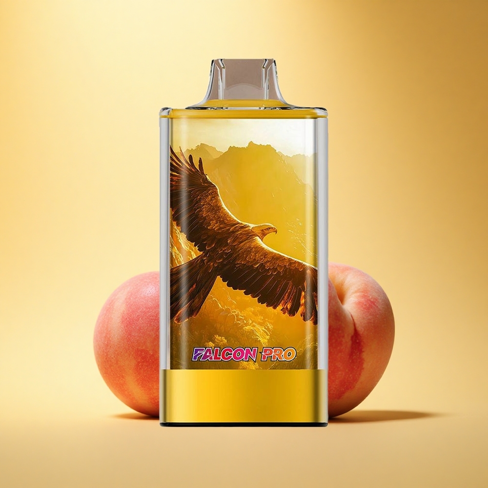 JNR Falcon Pro 28000 Sočne Breskve z 30ml in 28000 Puffi