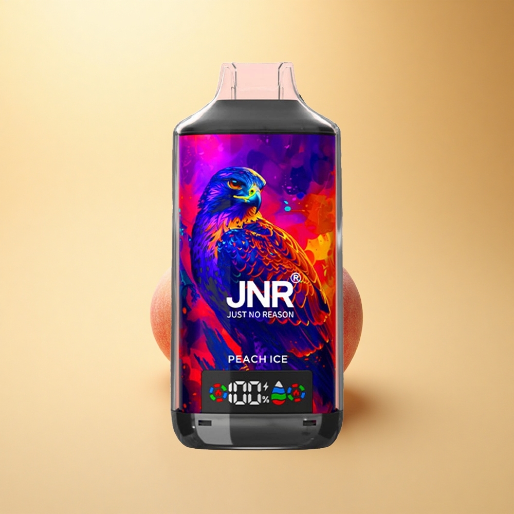 JNR Falcon X 18000 Breskvin Led 750mAh Dual Mesh Digital