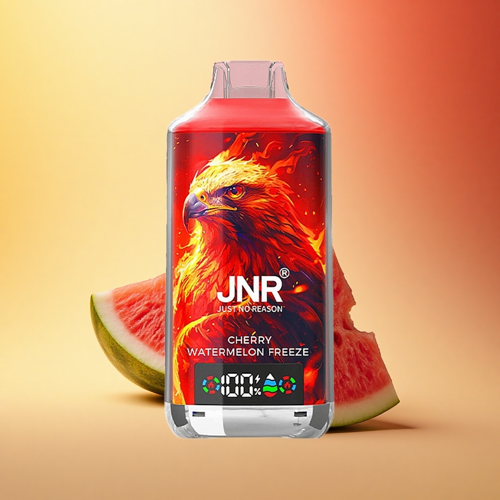 JNR Falcon X 18000 Češnjeva Lubenica Zamrzitev 750mAh Dvojno Mrežasto Jedro Tip-C Hitro Polnjenje