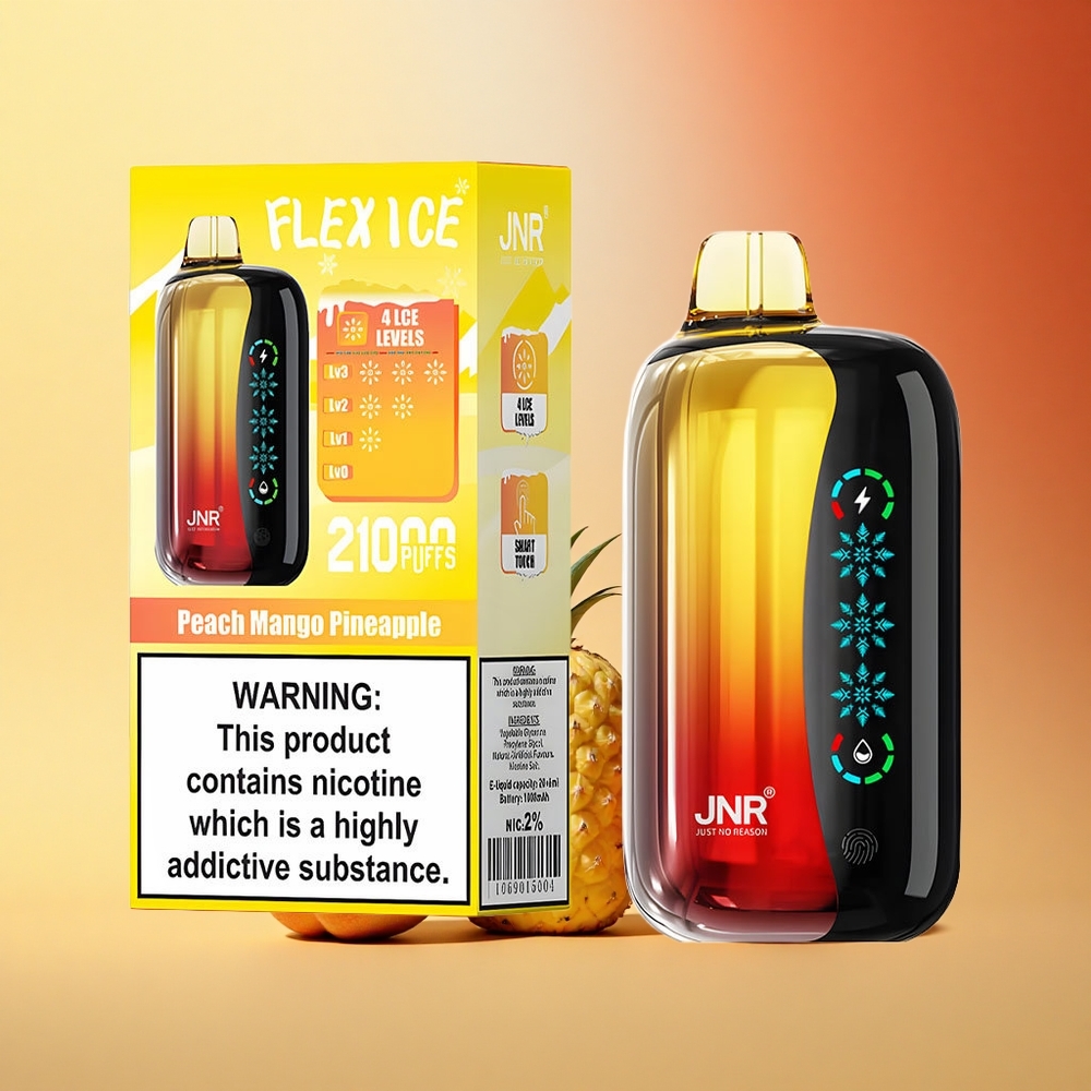 JNR Flex Ice 21000 Breskva Mango Ananas Zračni Tok Dvojna Mreža