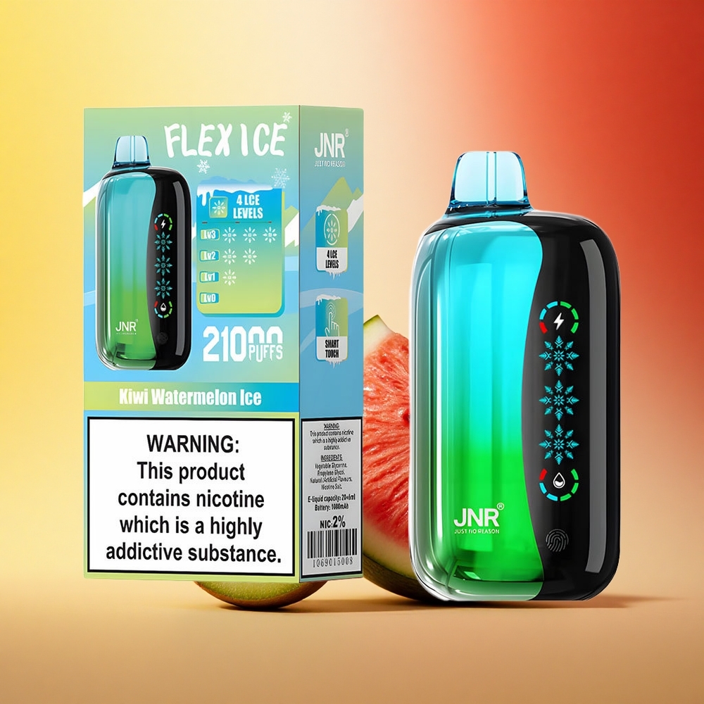 JNR Flex Ice 21000 Slovenski Lubenica Led z Nastavljivim Zrakom in Dual Mesh