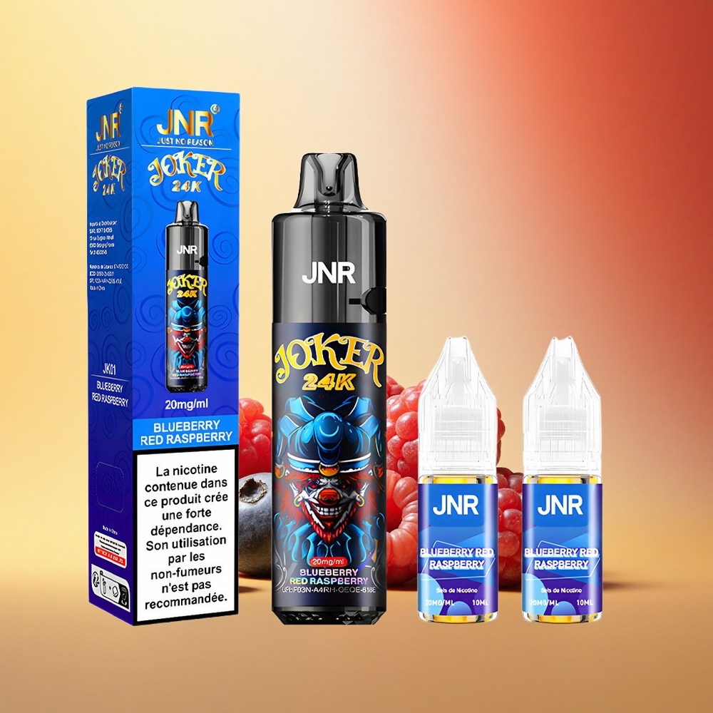 JNR Joker 24K Borova Malina Vidna E-tekočina Tip-C Polnjenje