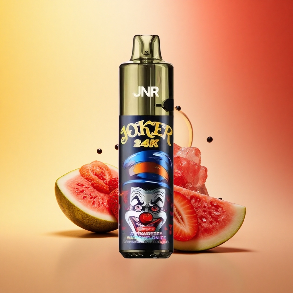 JNR Joker 24K Jagoda Lubenica Led z Vidno E-tekočino in 800mAh Baterijo