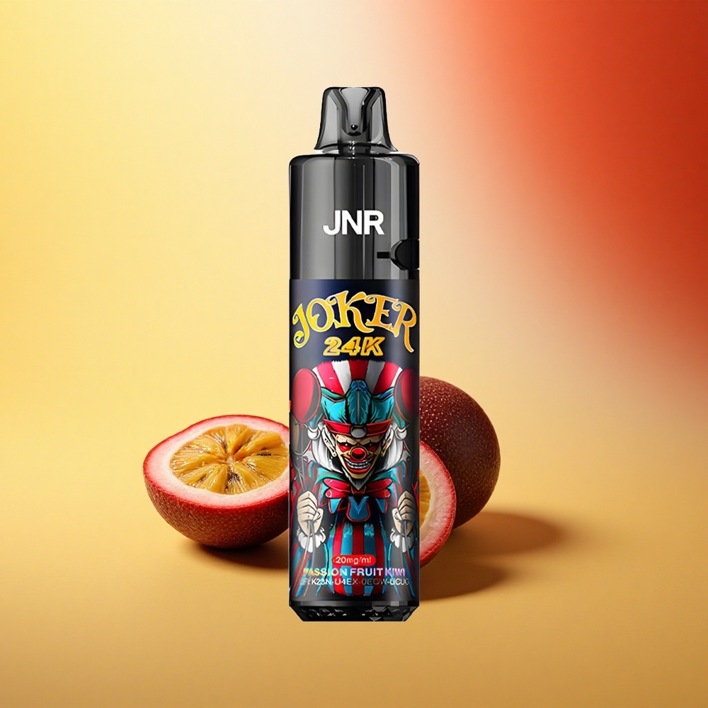 JNR Joker 24K Marelična kivi z vidno ravnjo e-tekočine in stranskim polnjenjem