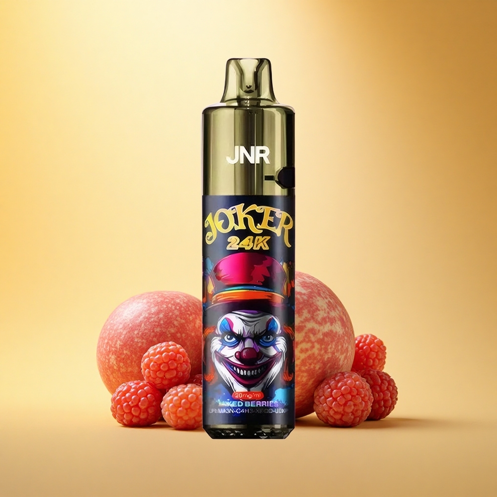 JNR Joker 24K Mešane Jagode 10ml Vidni Nivoji 2% Nikotin