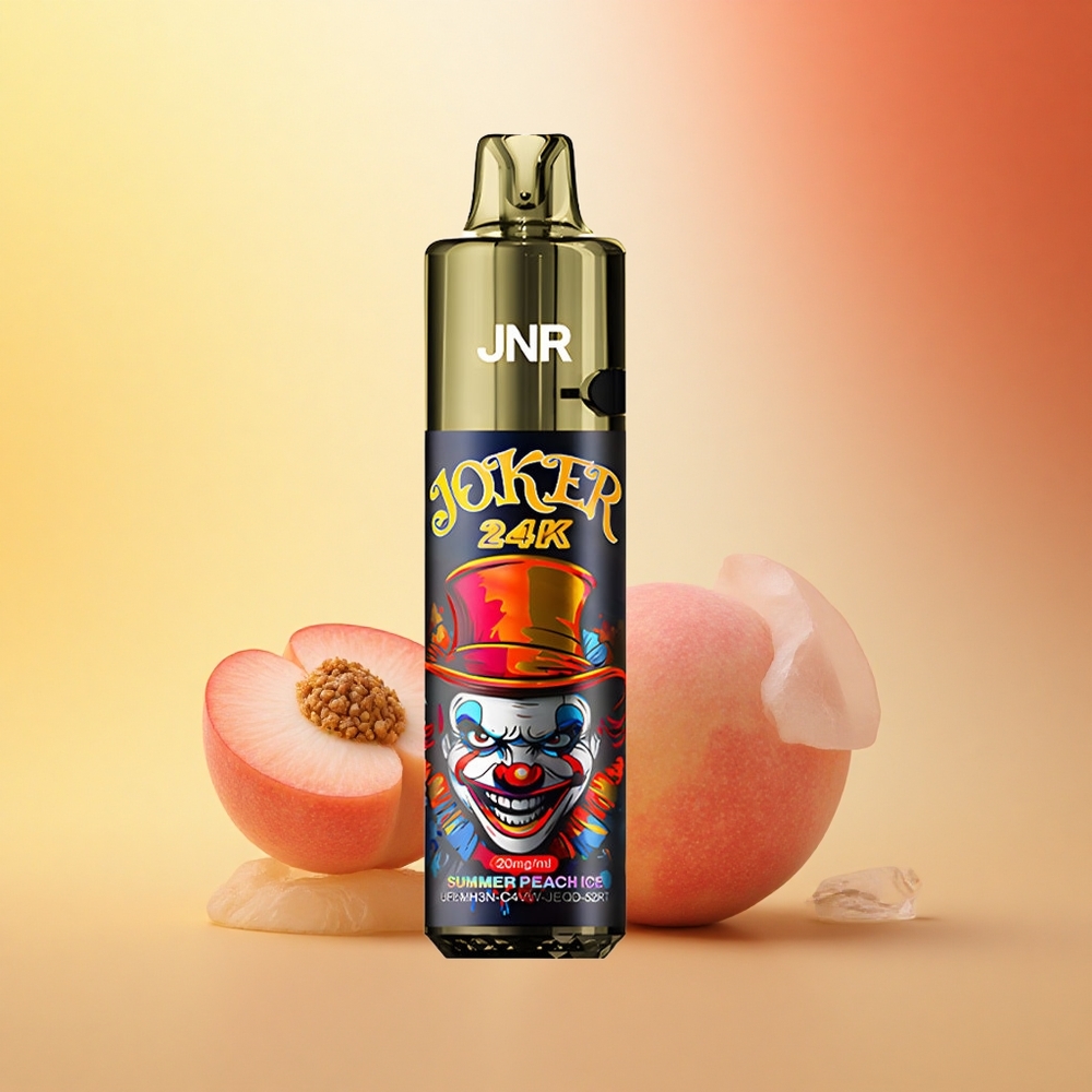 JNR Joker 24K Poletna Breskva Led s 2+10ml Polnjenjem in Tip-C Polnjenjem