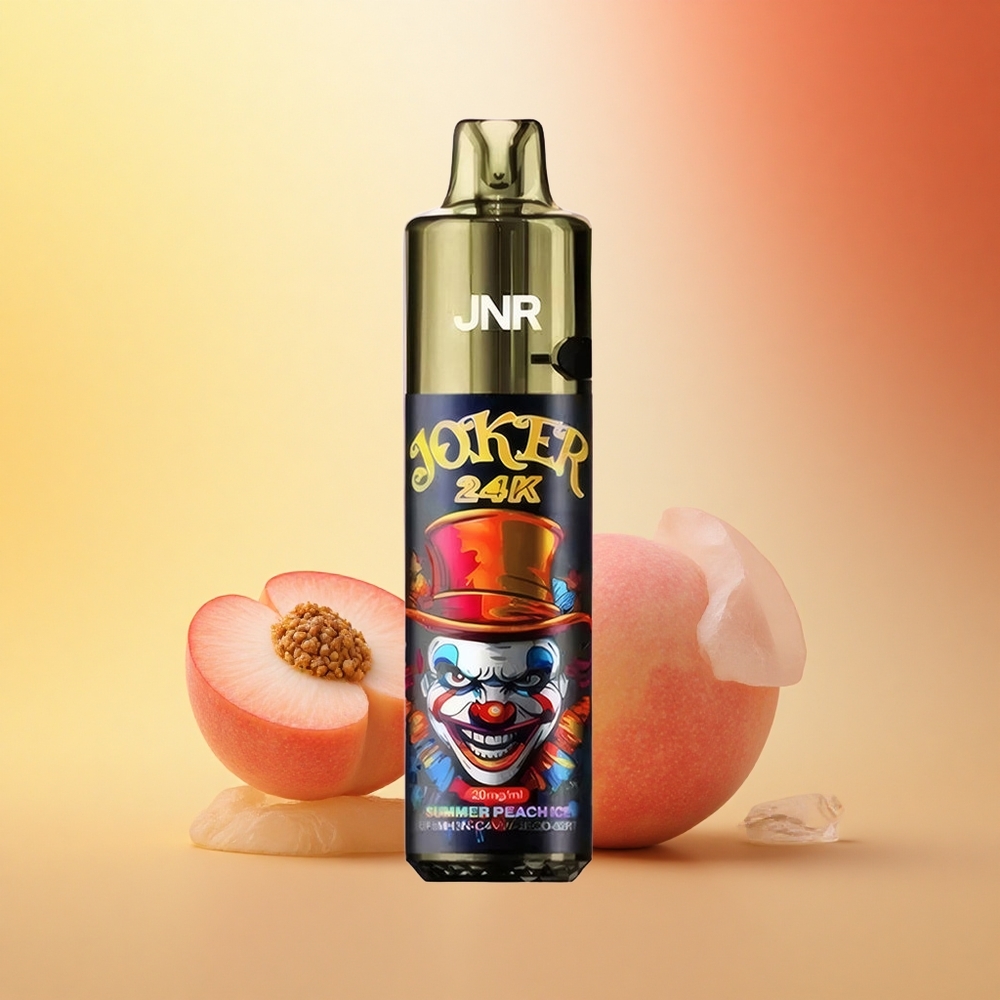 JNR Joker 24K Poletna Breskva Led s 2+10ml Polnjenjem in Tip-C Polnjenjem