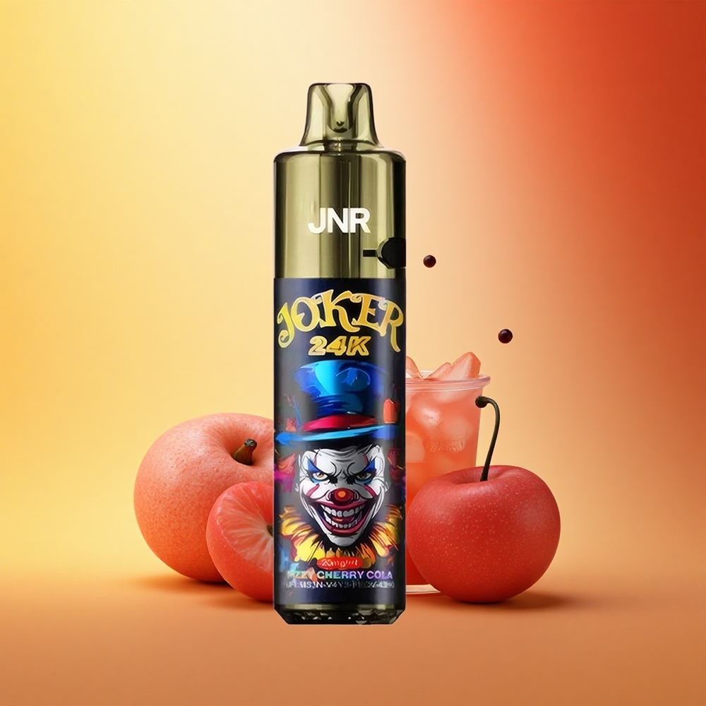 JNR Joker 24K Šampanjski Češnjev Kola z Vidno E-tekočino in 800mAh Baterijo