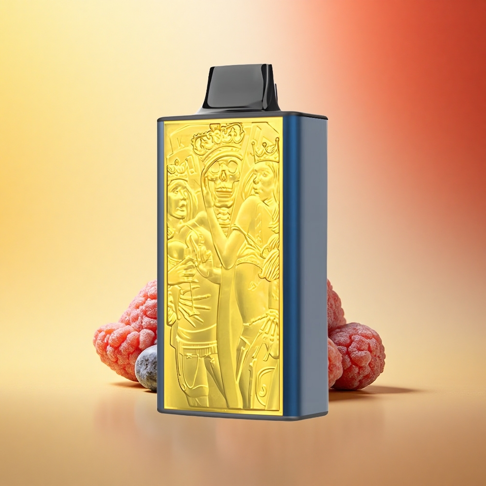 JNR Mega Box 25000 Borovnični Led z Dvojno Mrežo in Hitrim Polnjenjem