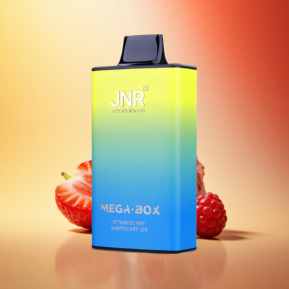 JNR Mega Box 25000 Jagoda Malina Led z 30ml in 850mAh