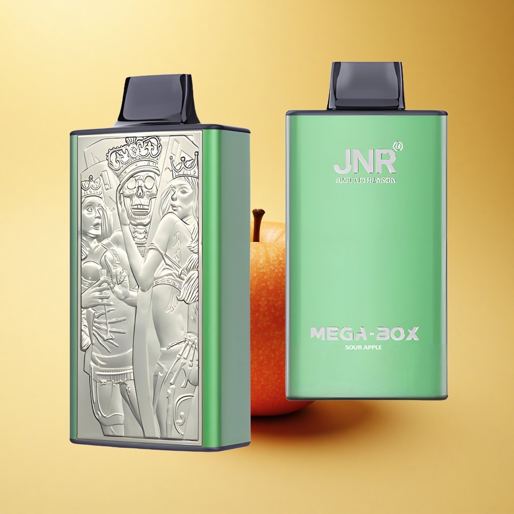 JNR Mega Box 25000 Kislo Jabolko 30ml Dual Mesh
