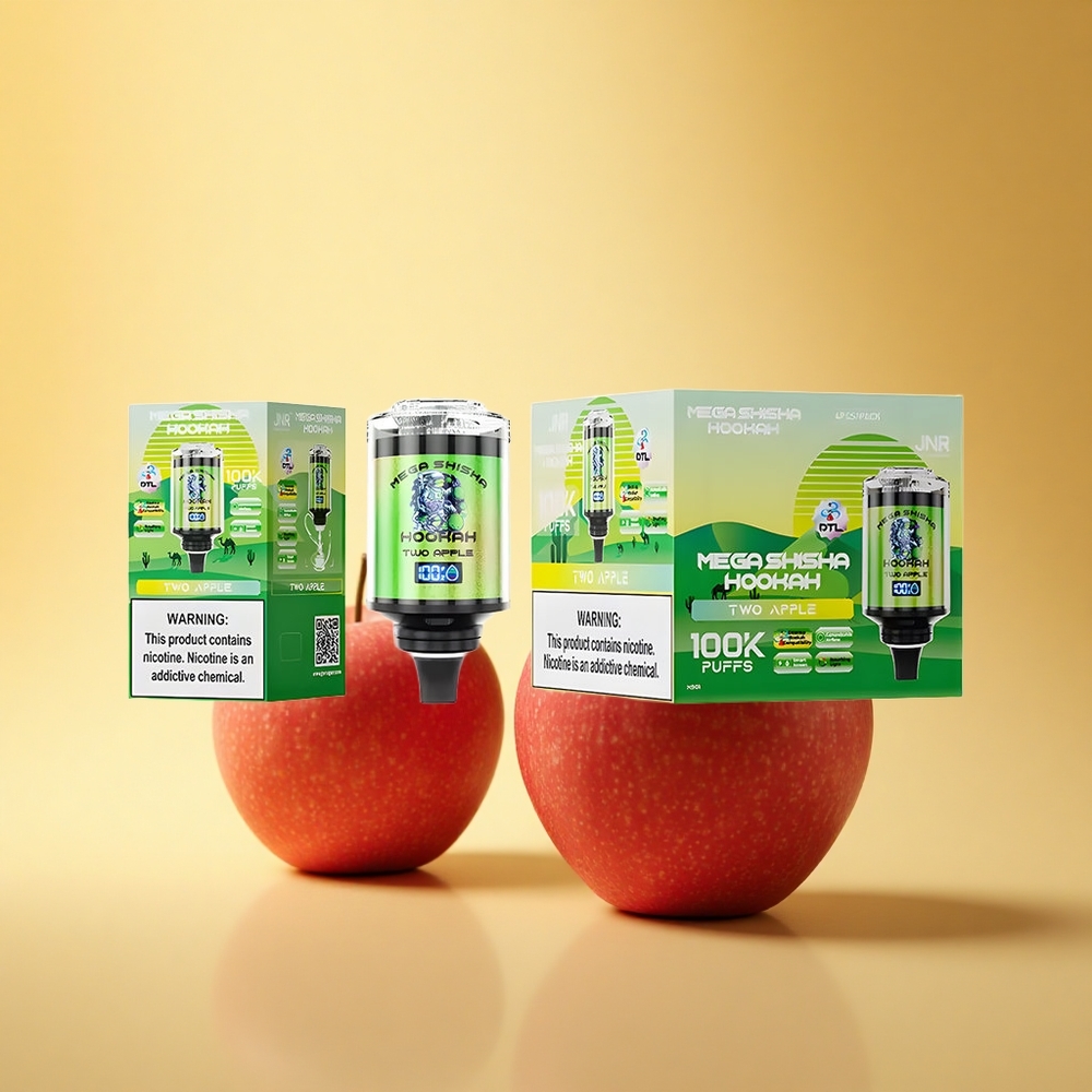 JNR Mega Shisha Hookah 100K Dve Jabolki 60ml 2200mAh