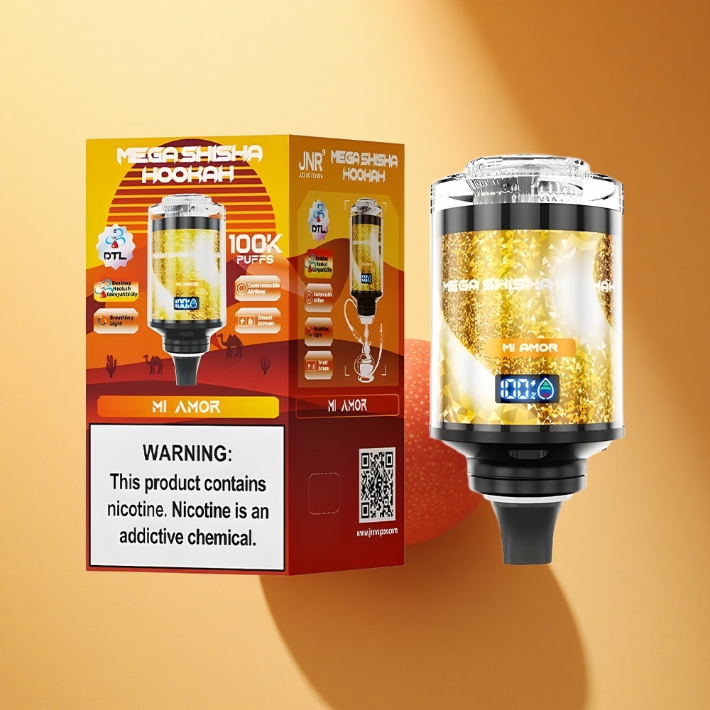 JNR Mega Shisha Hookah 100K Moja Ljubezen 2200mAh 60ml