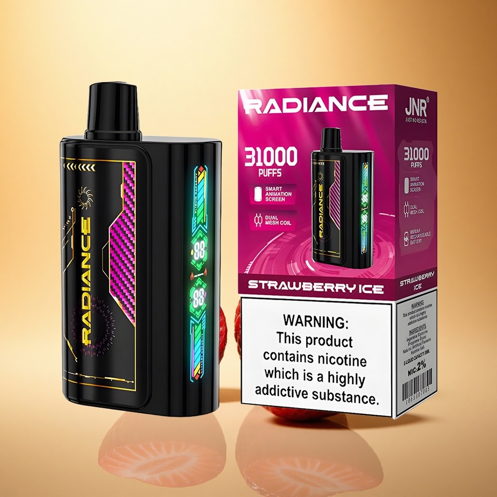 JNR Radiance 31000 Jagodni Led z Dual Mesh Coil in 950 mAh Baterijo