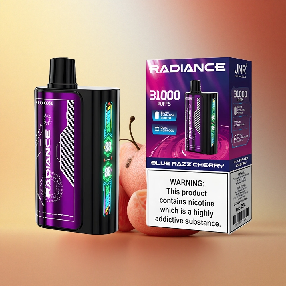 JNR Radiance 31000 Modra Malina Češnja 28ml Dual Mesh