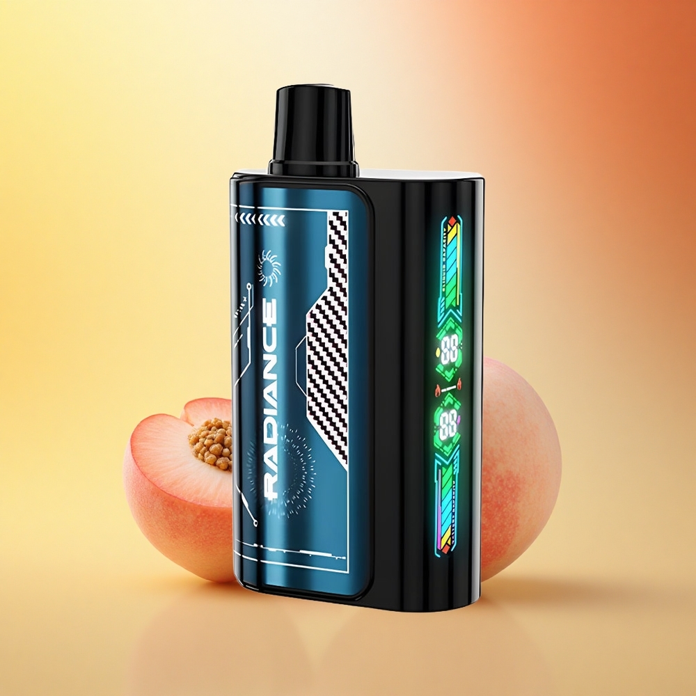 JNR Radiance 31000 Poletna Breskva Led z Dvojno Mrežno Tuljavo in Pametnim Animacijskim Zaslonom