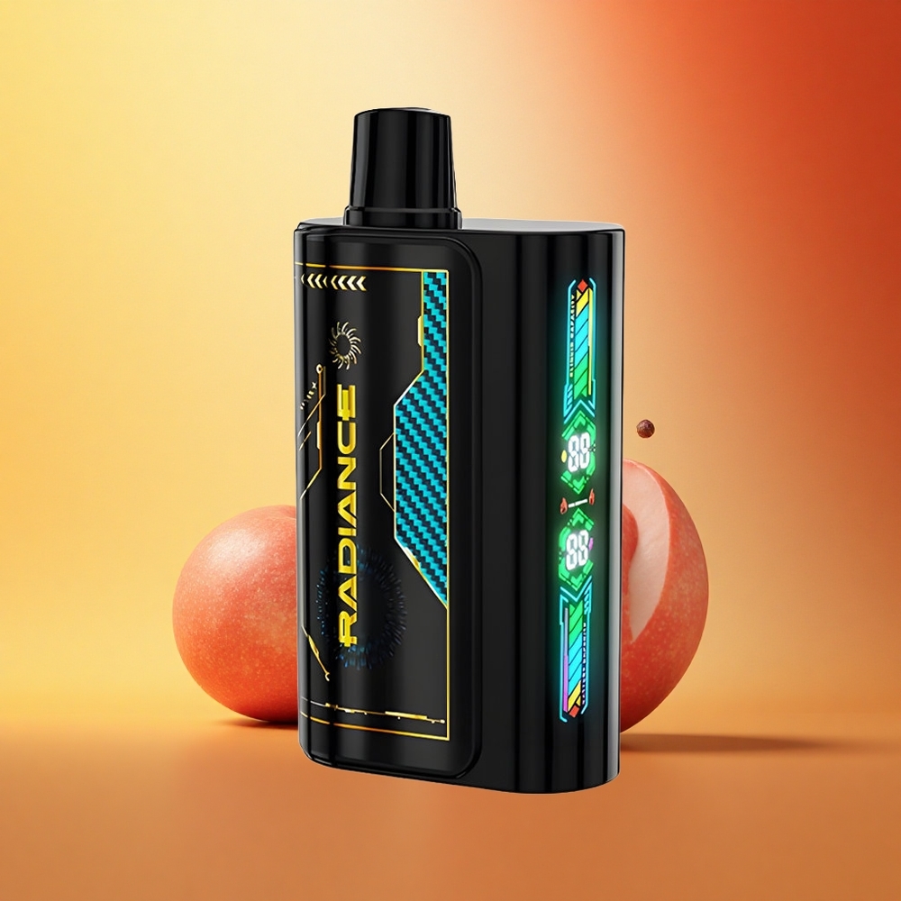 JNR Radiance 31000 Šampanjsko Češnjevo Kola z Dvojno Mrežasto Tuljavo in 28ml E-tekočine