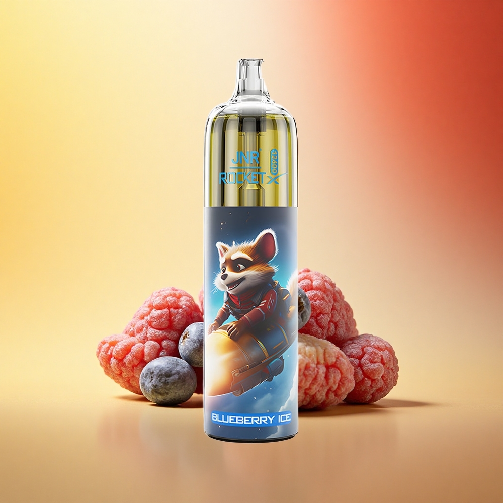 JNR Rocket-X 12400 Borovnični Led z Nastavljivim Zračnim Tokom in RGB Osvetljavo