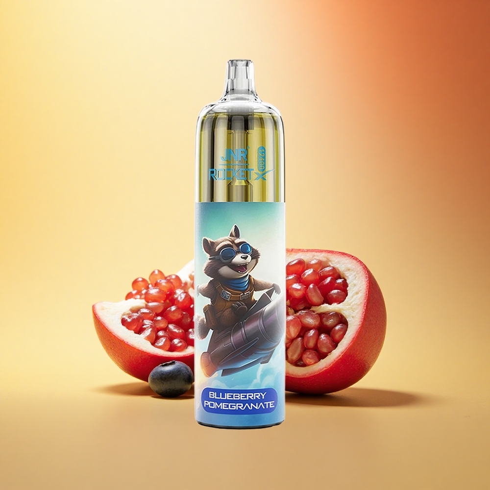 JNR Rocket-X 12400 Borovnica Granat RGB Osvetlitev 850mAh Hitri Polnilec