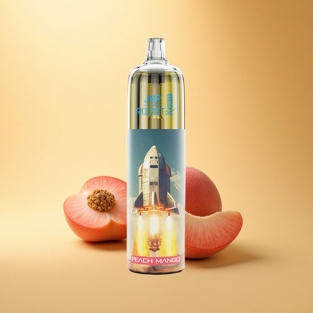 JNR Rocket-X 12400 Breskva Mango Prilagodljiv Pretok Hitro Polnjenje