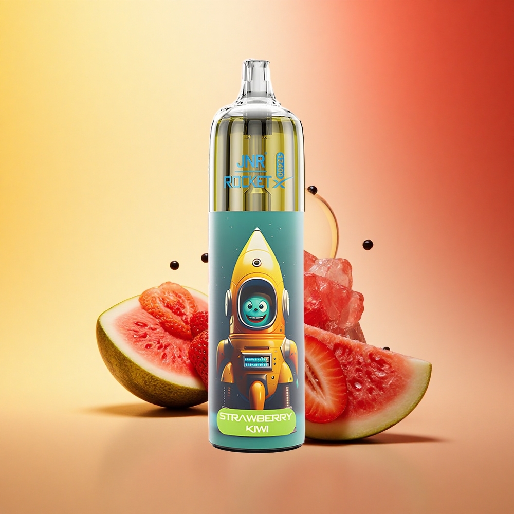 JNR Rocket-X 12400 Jagoda Lubenica Led z Nastavljivim Pretokom in RGB Osvetlitvijo