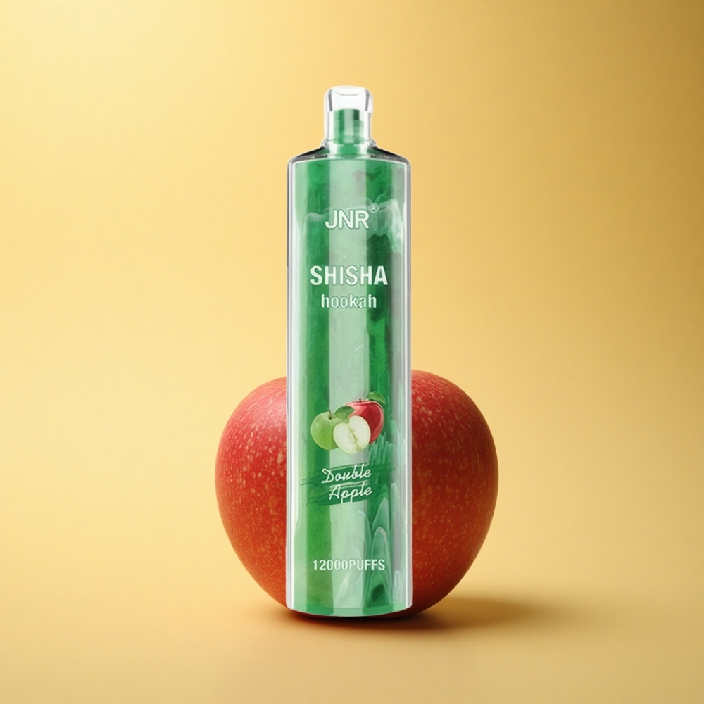 JNR Shisha Hookah 12000 Dvojno Jabolko 750mAh 24ml